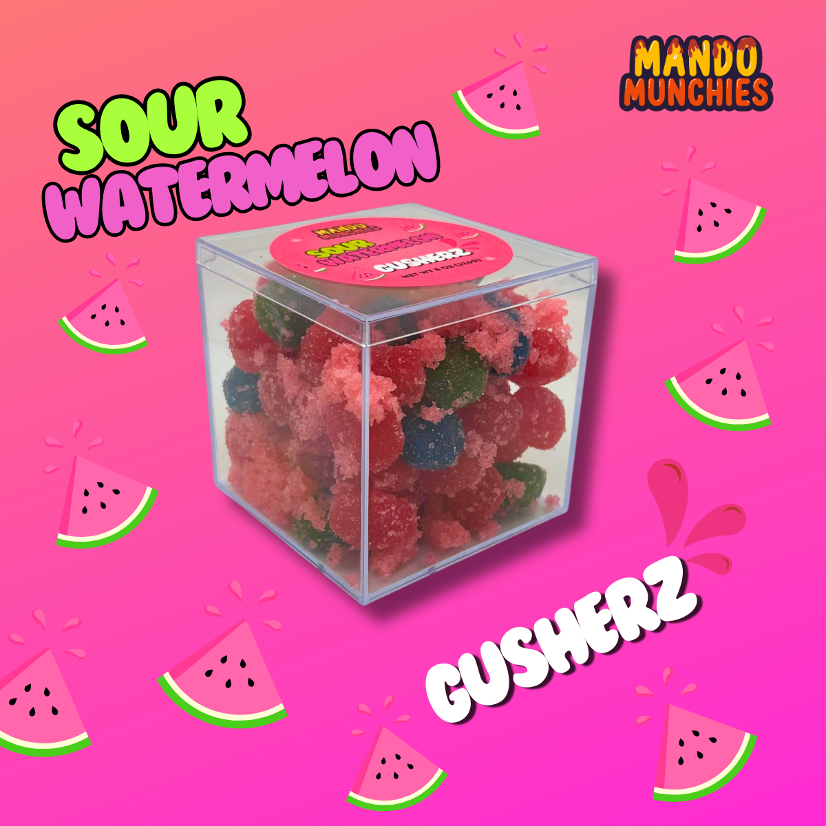 SOUR WATERMELON GUSHERZ