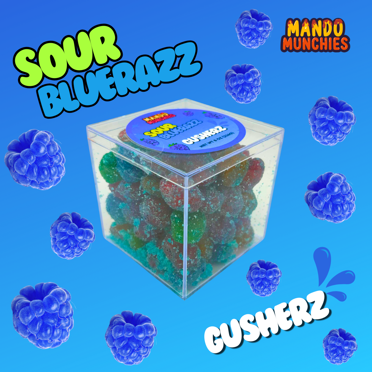 SOUR BLUERAZZ GUSHERZ