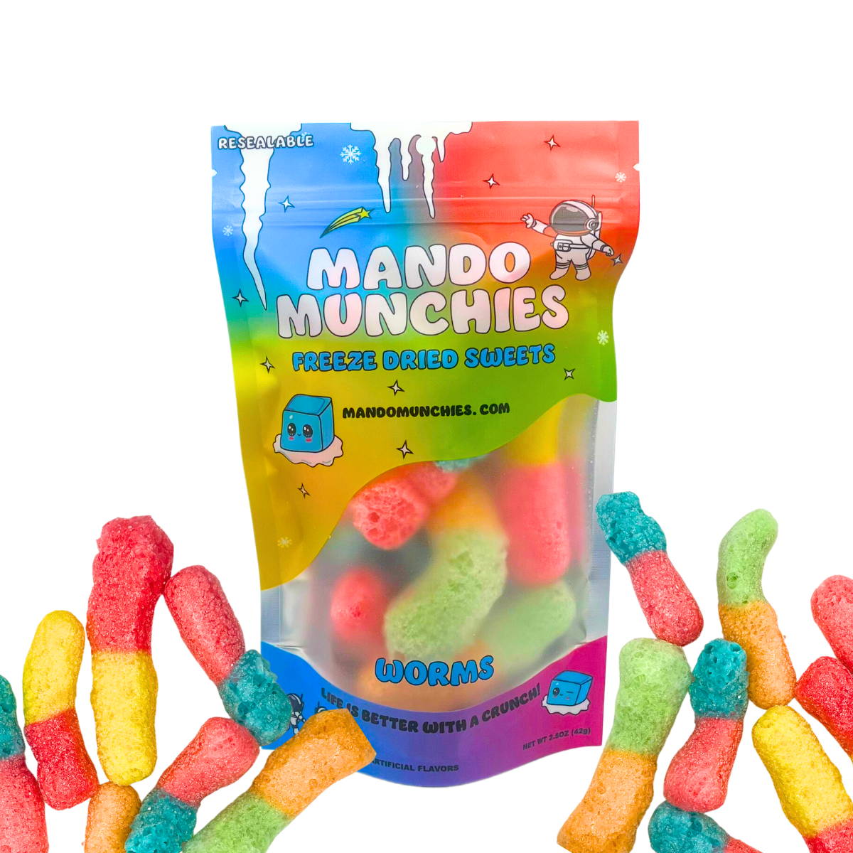 FREEZE DRIED GUMMY WORMS